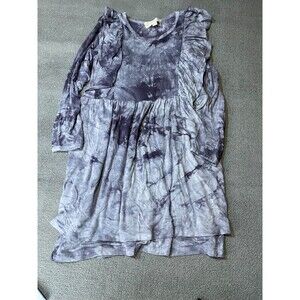 Mabel + honey Dress Girls Size 10 Purple Long Sleeve
